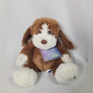RUSS Plush Puppy Dog Shining Stars Series Sings You Are My Shining Star 9" Tall